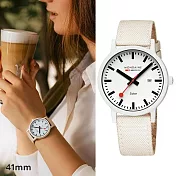 MONDAINE 瑞士國鐵 essence Solar太陽光動能永續腕錶 41910LA / 41mm