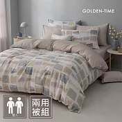 GOLDEN-TIME-240織紗天絲棉兩用被床包組(羅布羅斯-雙人)