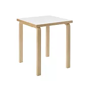 Artek Aalto Table 80C 方桌 （白色桌面、60 公分）