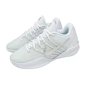 Nike 籃球鞋 Sabrina 3 EP 女鞋 男鞋 白 銀 緩震 莎賓娜 運動鞋 HF2882-101