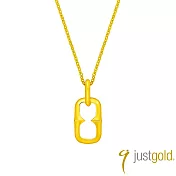 【Just Gold 鎮金店】弦蘊 Veil 黃金吊墜(不含鍊)