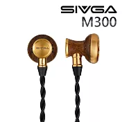 SIVGA M300 Hi-Fi動圈黑檀木平頭塞耳機