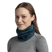 【西班牙BUFF】保暖織色 250 gsm美麗諾羊毛頭巾- 碧璽綠