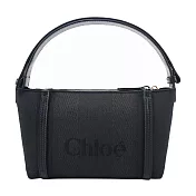 CHLOE Carry 帆布手提/肩背包 黑色