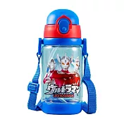 【一杯雙蓋】聯名款兒童水壺 520ml 雙蓋便携 藍紅奧特曼