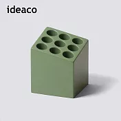 【日本ideaco】CUBE 砂岩9孔雨傘架- 苔蘚綠