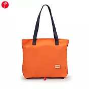 satana - Soldier 折疊托特包/購物袋 - 暖陽橙