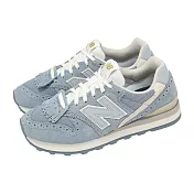 New Balance NB 休閒鞋 WL996T V2 女鞋 灰 白 復古 麂皮 紐巴倫 WL996TU2-B