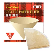 寶馬牌椎型咖啡濾紙-1~4杯用-50枚入x6盒