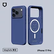犀牛盾 iPhone 17 Pro SolidX MagSafe兼容 強化吸震緩衝防摔磁吸手機殼- 濃海藍