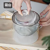 【日本霜山】自製希臘優格/乳清分離/優格過濾器(附重石&濾布30入)