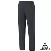 【ATUNAS 歐都納】女款石墨烯抑菌蓄熱內著長褲/大尺碼/小尺碼A1UCGZ20W- XS 黑