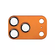 QinD Apple 蘋果 iPhone 17 Pro系列 金屬鎧甲鏡頭膜 -iPhone 17 Pro-宇宙橙