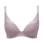 日本LECIEN 渾圓飽滿杯 上托提胸 無鋼圈胸罩-12134365 L 乾燥玫瑰色