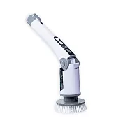 GOOFINDS 「IPX8全防水」電動清潔刷PRO  GH203(5段轉速/ 泡沫噴灑/ 刷地板/ 刷浴室) 白