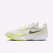 Nike Air Zoom G.T. Cut Academy EP [FB2598-106] 男 籃球鞋 緩震 白 螢黃