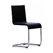 Vitra .05 懸臂椅  （黑座面、不鏽鋼椅腳）