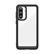 QinD SAMSUNG 三星 Galaxy A17 5G 雙料太空殼 手機殼 -黑色