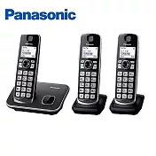 Panasonic 國際牌 DECT長輩用數位無線電話(三子機) KX-TGE613TWB