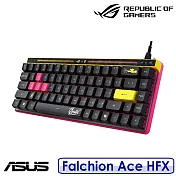 【送原廠電競滑鼠墊】ASUS 華碩 ROG Falchion Ace HFX ZywOo Edition 磁軸電競鍵盤 (ZywOo限量聯名款)