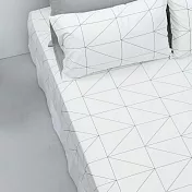 【麗塔寢飾】60支紗精梳棉 美規床包 席夢思床包 TWIN XL 96*201cm