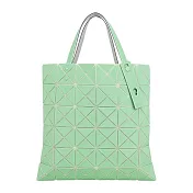 ISSEY MIYAKE BAO BAO LUCENT 6x6 霧面雙色托特包 (淺綠色/綠色)