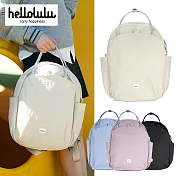 Hellolulu MAYA 悠閒日常輕便後背包- 香草白