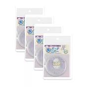 HAPILA 推活周邊 推活 周邊 4入組共32 徽章 胸章 掛件 徽章保護套 吧唧保護套 65mm 徽章 保護套