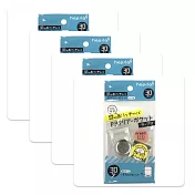 HAPILA 推活周邊 推活 周邊 4組共120入 自粘式徽章保護套 吧唧保護套 胸章自粘袋 55mm 一包 30入