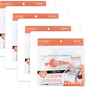 HAPILA 推活周邊 推活 周邊 4組4入壓克力牌保護套 保護套 中 1枚 氣泡夾鏈袋 保護袋 收納袋 緩衝袋