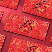 1A 2026 馬年 西式 紅包袋 馬年行大運 10張入 /包 2004