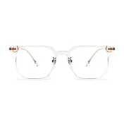 【大學眼鏡_配到好1980】NEW-透明眼鏡 TR86003 透明