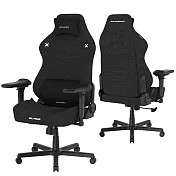 DXRACER 電競賽車椅 利刃 (6D扶手/布面黑色)