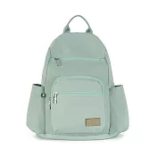J II 後背包-幻漾防盜尼龍後背包(大款)6111-22 霧草色