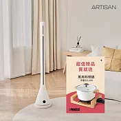【ARTISAN奧堤森】清淨加濕冷暖循環扇TF2001贈多功能料理鍋