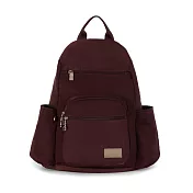 J II 後背包-幻漾防盜尼龍後背包(大款)-6111-35 酒紅色