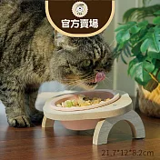 【喵仙兒】馬卡龍陶瓷碗架組 粉色