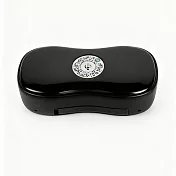 KMUT 寵物專用中小款全球追蹤器 北斗+GPS定位器 （掃碼尋主,安卓蘋果通用,電子圍欄防丟） 黑色-15-45斤犬貓適用