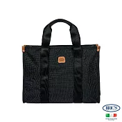 【BRIC S】 BRICS 義大利時尚 S尺寸 可手提肩背側背 歌劇院托特包 黑色