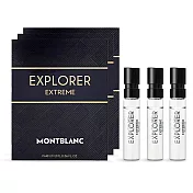 MONTBLANC 萬寶龍 探尋巔峰香精針管(2ml)X3-香水隨身針管試香-公司貨