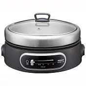 SANLUX台灣三洋4L多功能電火鍋 HPS-40F 黑色