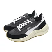 Puma 休閒鞋 Rider Elite Retro 男鞋 女鞋 黑 米白 拼接 膠底 緩衝 404617-01