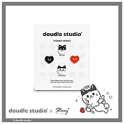 STORY故事銀飾-doudle studio經典系列-造型耳環組-經典款 針式