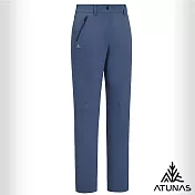 【ATUNAS 歐都納】女款CORDURA耐磨透氣彈性長褲/防潑水涼感登山褲/大尺碼A1PAGZ05W- S 冷冽藍