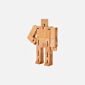 Cubebot 酷比人【經典小型】木製變形積木機器人．益智設計玩具．療癒小物推薦 樸實木