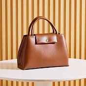 光合系 河畔手提包 焦糖棕