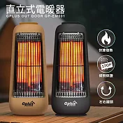 G-Plus GP-EM001 直立式電暖器/電暖爐 +送原廠收納袋  鐵灰色