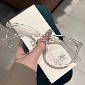 【SUNS】時尚濾藍光眼鏡 TR90韓系小清新 素顏神器 輕量僅18g S8153 抗UV400  透明框