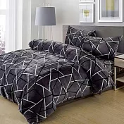 【Galatea葛拉蒂】法蘭絨冬季雙人床包四件組(多色任選) 星空之夜