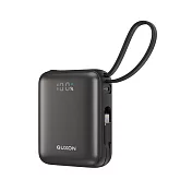 GUXON - 巧方塊雙線行動電源 10000mAh 黑色